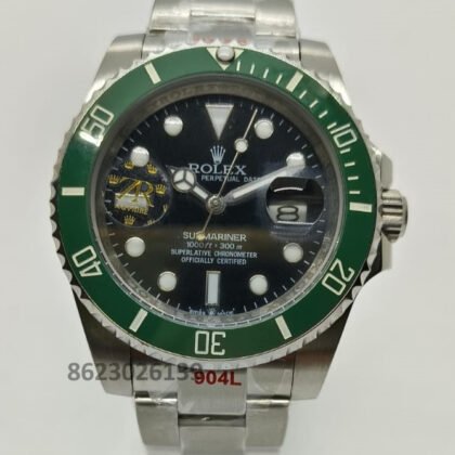 Rolex Submariner Automatic Chronometer Black Dial Men's Watch