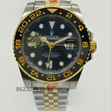 Rolex GMT-II Automatic Black Dial Men's Watch