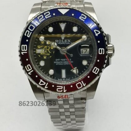 Rolex GMT-II Automatic Chronometer Black Dial Men's Watch